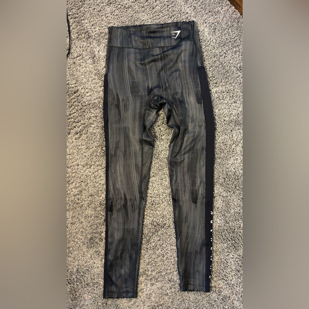 Gymshark Black and Gray Leggings